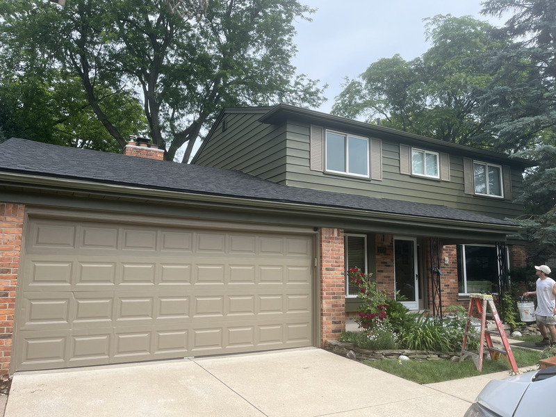Exterior painters completed project in Ann Arbor